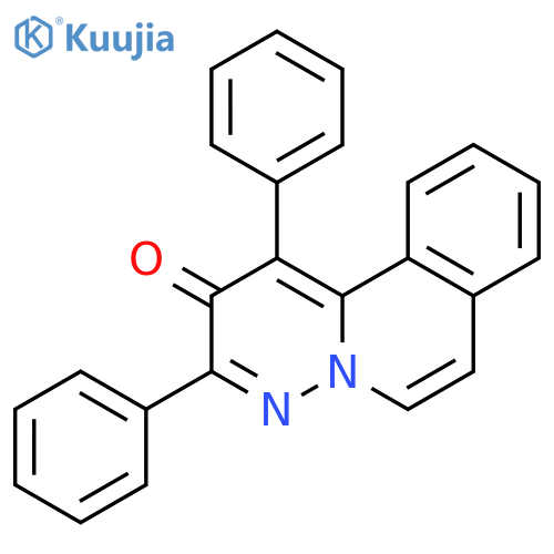 2H-PYRIDAZINO[6,1-A]ISOQUINOLIN-2-ONE, 1,3-DIPHENYL- structure