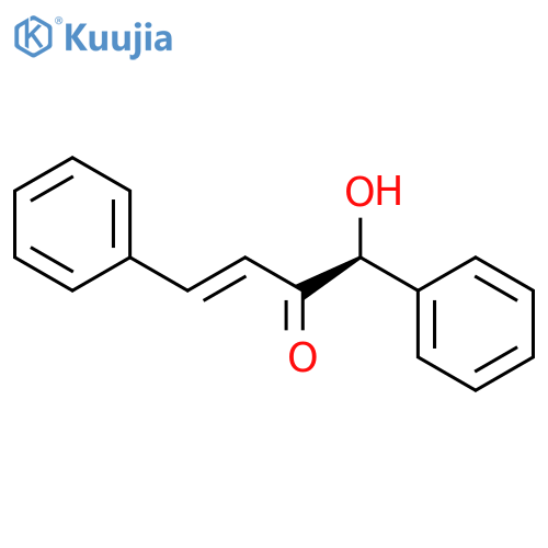 3-Buten-2-one, 1-hydroxy-1,4-diphenyl-, (1S,3E)- structure
