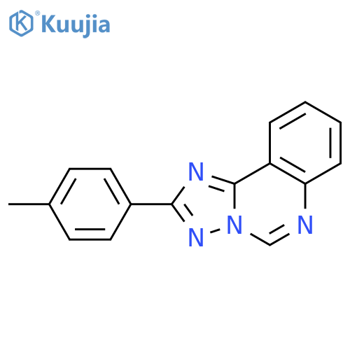 [1,2,4]Triazolo[1,5-c]quinazoline, 2-(4-methylphenyl)- structure