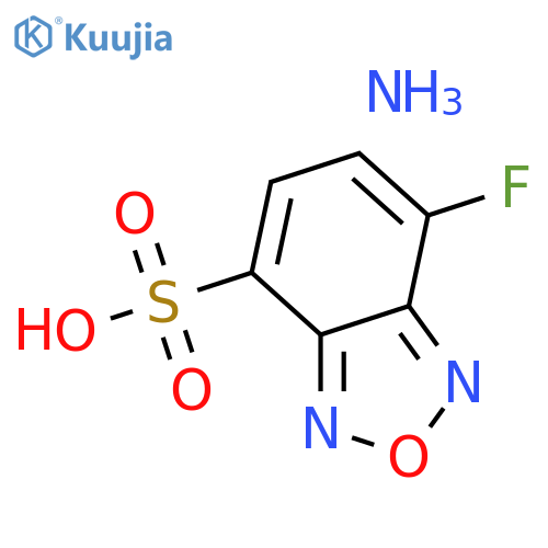 4-Fluoro-7-sulfobenzofurazan Ammonium Salt (SBD-F) structure
