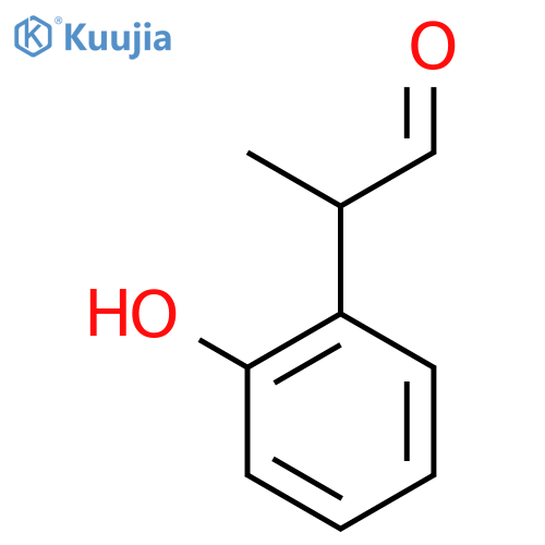 2-(2-Hydroxyphenyl)propanal structure