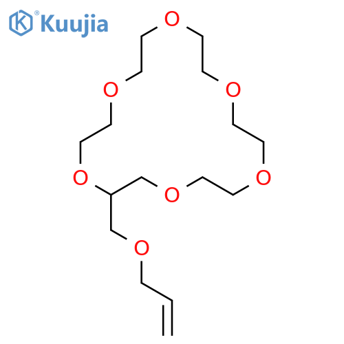 1,4,7,10,13,16-Hexaoxacyclooctadecane, 2-((2-propenyloxy)methyl)- structure