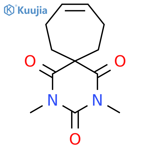 2,4-DIAZASPIRO[5.6]DODEC-9-ENE-1,3,5-TRIONE, 2,4-DIMETHYL- structure