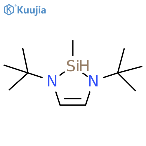 1,3,2-diazasilolidine, 1,3-di-tert-butyl-2-methyl- structure