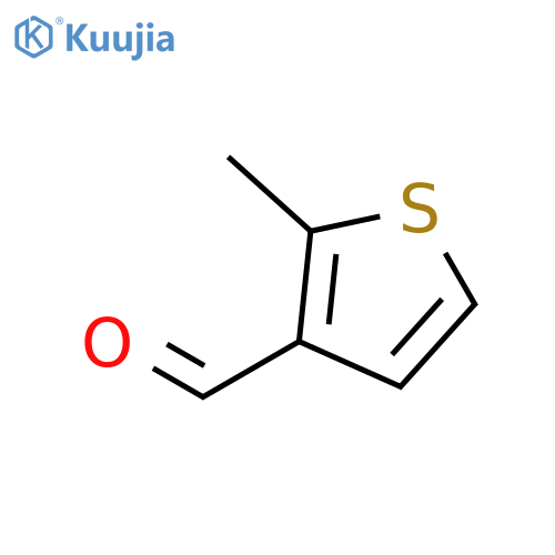 2-Methylthiophene-3-carbaldehyde structure