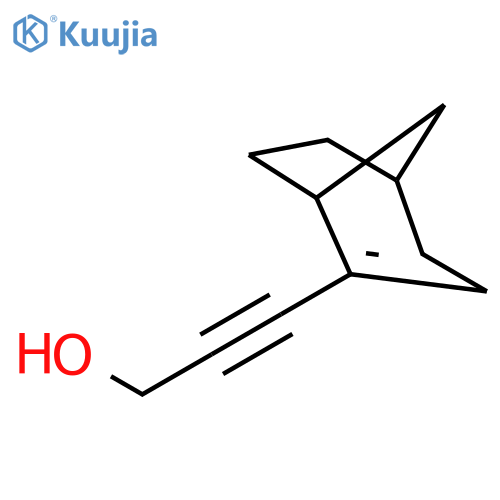 2-Propyn-1-ol, 3-bicyclo[3.2.1]oct-2-en-2-yl- structure