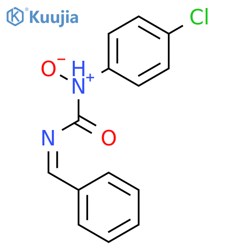 UREA, (4-CHLOROPHENYL)(PHENYLMETHYLENE)-, N'-OXIDE, (Z)- structure
