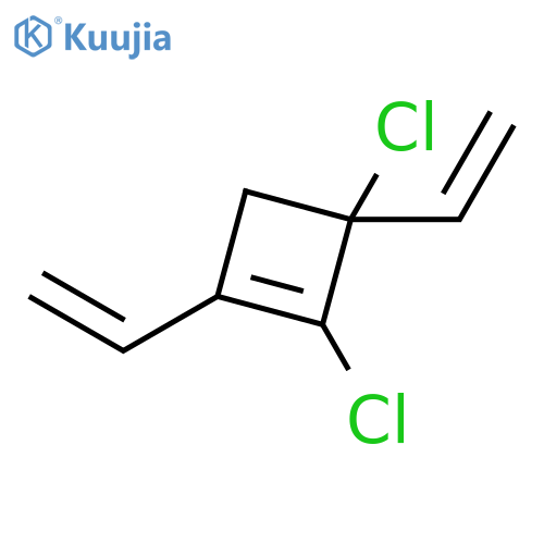 CYCLOBUTENE, 2,3-DICHLORO-1,3-DIETHENYL- structure