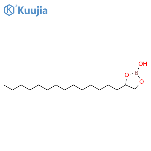 2-hydroxy-4-tetradecyl-1,3,2-dioxaborolane structure