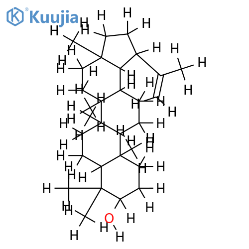(19alphaH)-lup-20(29)-en-3alpha-ol structure