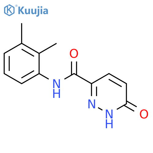 N-(2,3-dimethylphenyl)-6-oxo-1,6-dihydropyridazine-3-carboxamide structure