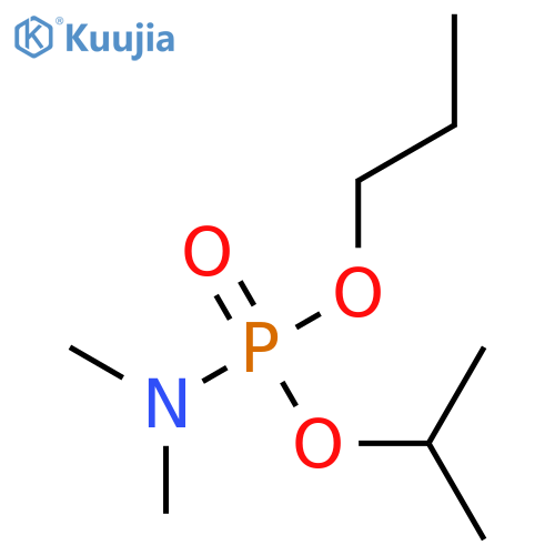 PHOSPHORAMIDIC ACID, DIMETHYL-, 1-METHYLETHYL PROPYL ESTER structure