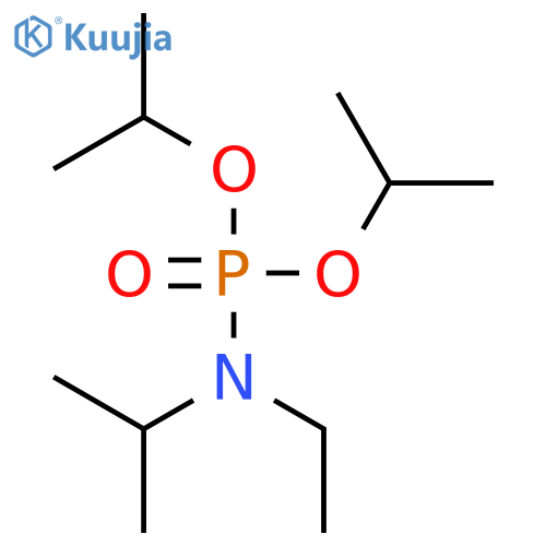 Phosphoramidic acid, ethyl(1-methylethyl)-, bis(1-methylethyl) ester structure