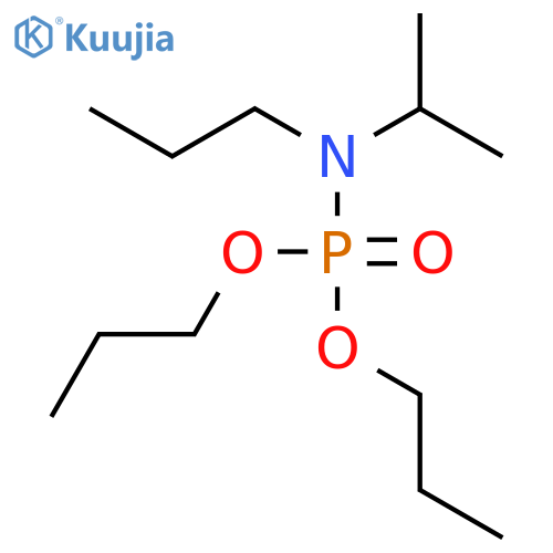 PHOSPHORAMIDIC ACID, (1-METHYLETHYL)PROPYL-, DIPROPYL ESTER structure