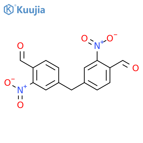 Benzaldehyde, 4,4'-methylenebis[2-nitro- structure