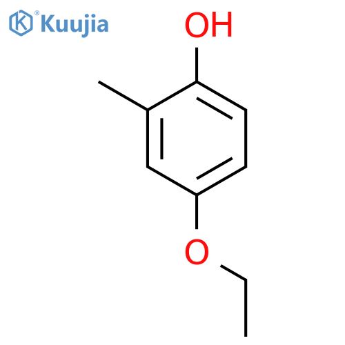 4-ethoxy-2-methylphenol structure
