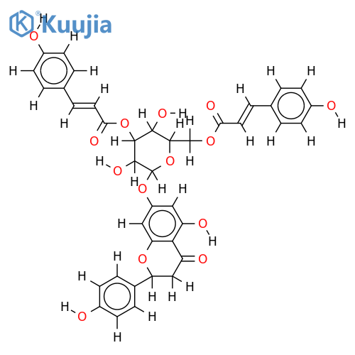 3'',6''-Di-p-coumaroylprunin structure