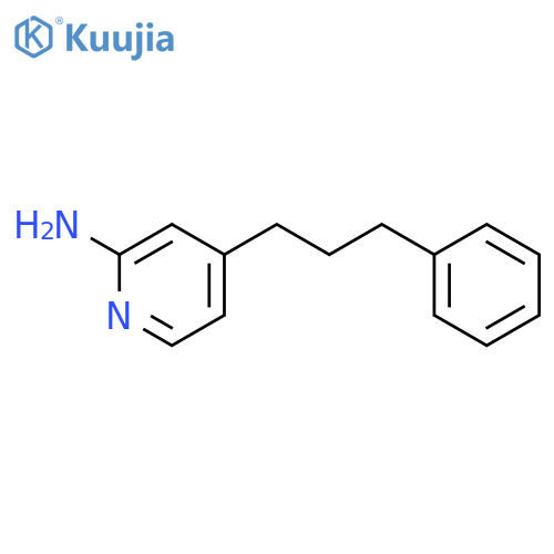 2-Pyridinamine,4-(3-phenylpropyl)- structure