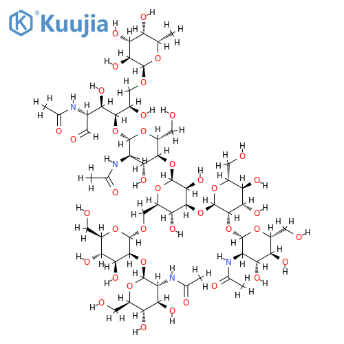 D-Glucose,O-2-(acetylamino)-2-deoxy-b-D-glucopyranosyl-(1&reg;2)-O-a-D-mannopyranosyl-(1&reg;3)-O-[O-2-(acetylamino)-2-deoxy-b-D-glucopyranosyl-(1&reg;2)-a-D-mannopyranosyl-(1&reg;6)]-O-b-D-mannopyranosyl-(1&reg;4)-O-2-(acetylamino)-2-deoxy-b-D-glucopyranosyl-(1&reg;4)-O-[6-deoxy-a-L-galactopyranosyl-(1&reg;6)]-2-(acetylamino)-2-deoxy- structure