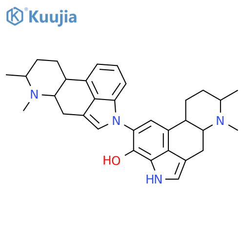 [1,13'-Biergolin]-14'-ol, 6,6',8,8'-tetramethyl-, (8α)-(8'α)- (9CI) structure