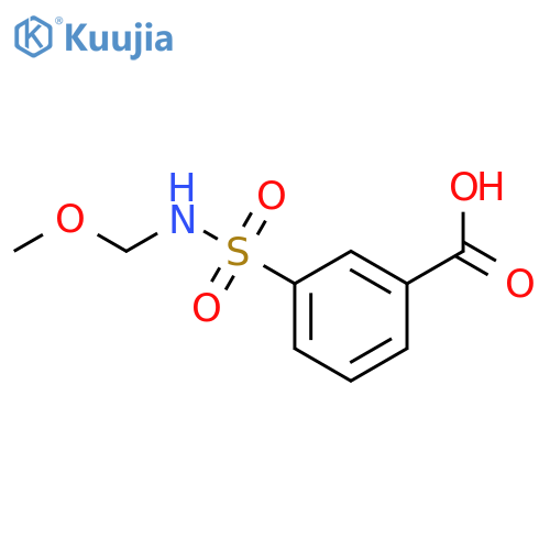 3-Methoxy(methyl)sulfamoylbenzoic Acid structure