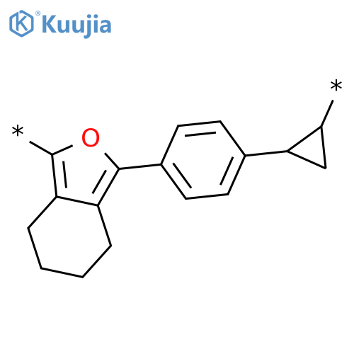 POLY[(4,5,6,7-TETRAHYDRO-1,3-ISOBENZOFURANDIYL)-1,4-PHENYLENE-1,2-CYCLOPROPANEDIYL] structure