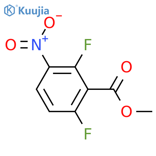 Methyl 2,6-difluoro-3-nitrobenzoate structure