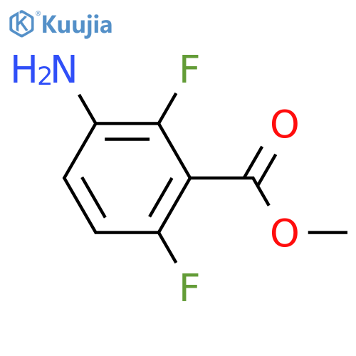 methyl 3-amino-2,6-difluorobenzoate structure