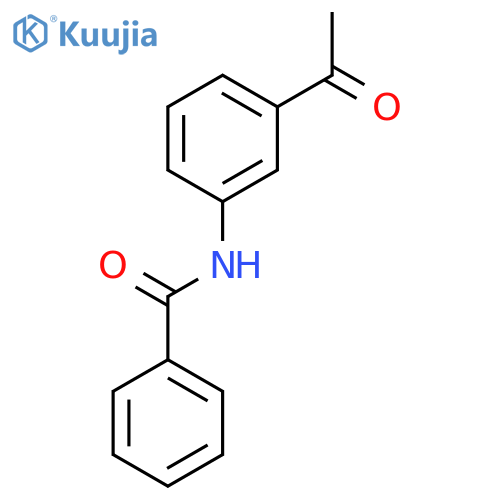 N-(3-Acetylphenyl)benzamide structure