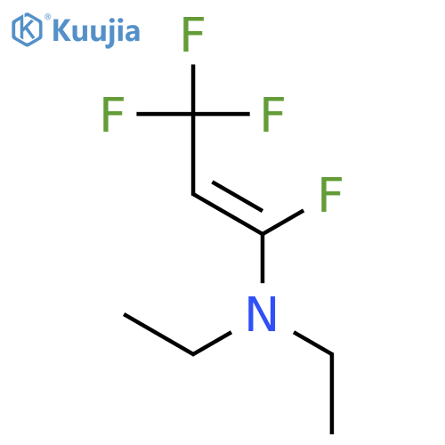 1-PROPEN-1-AMINE, N,N-DIETHYL-1,3,3,3-TETRAFLUORO- structure