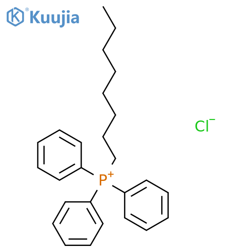 Phosphonium, octyltriphenyl-, chloride structure