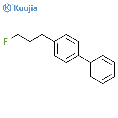 1,1'-Biphenyl, 4-(3-fluoropropyl)- structure