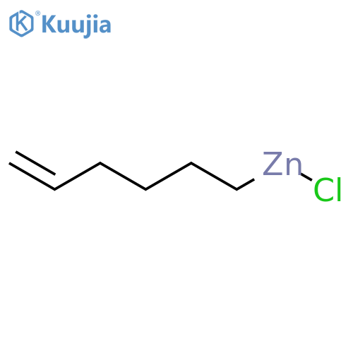 Zinc, chloro-5-hexenyl- structure