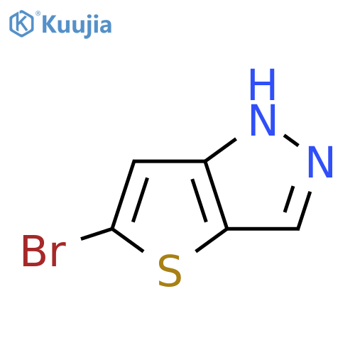 1H-Thieno[3,2-c]pyrazole, 5-bromo- structure