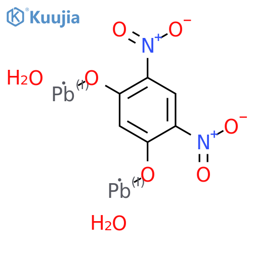 [mu-(4,6-dinitroresorcinolato(2-)-O1,O3)]dihydroxydilead structure