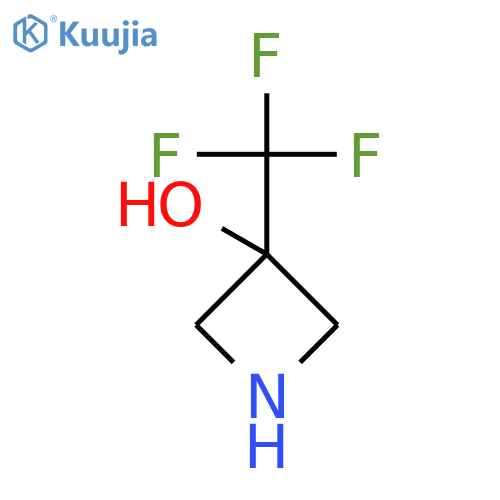 3-(trifluoromethyl)azetidin-3-ol structure