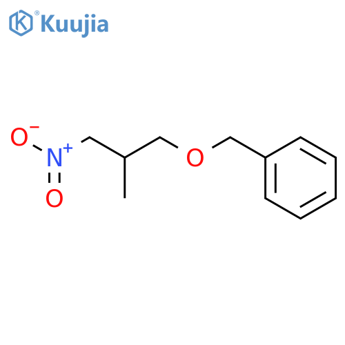 Benzene, [(2-methyl-3-nitropropoxy)methyl]- structure