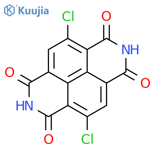 Benzo[lmn][3,8]phenanthroline-1,3,6,8(2H,7H)-tetrone, 4,9-dichloro- structure