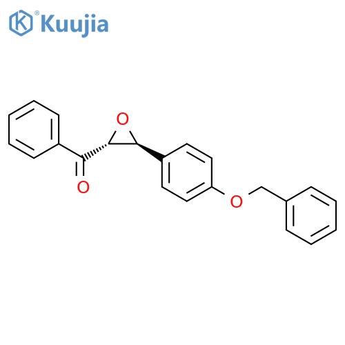 METHANONE, PHENYL[(2R,3S)-3-[4-(PHENYLMETHOXY)PHENYL]OXIRANYL]- structure