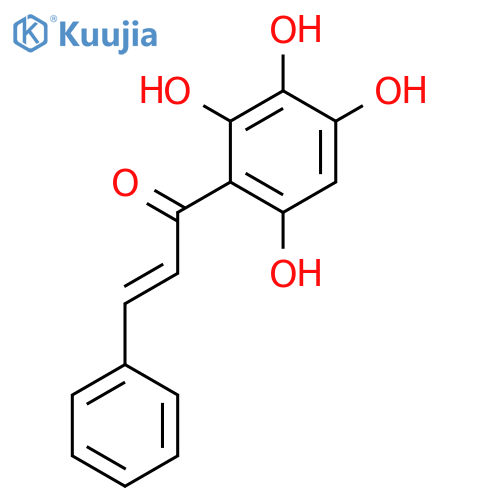 2-Propen-1-one, 3-phenyl-1-(2,3,4,6-tetrahydroxyphenyl)- structure