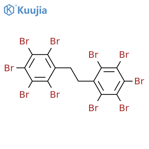 Decabromodiphenylethane structure