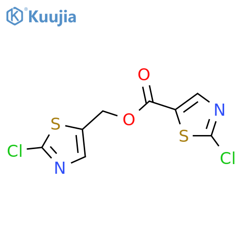 (2-Chlorothiazol-5-yl)methyl 2-chlorothiazole-5-carboxylate structure