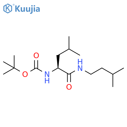 BOC-S-N\'异己烷-亮氨酰胺 structure