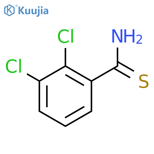 2,3-Dichlorobenzene-1-carbothioamide structure