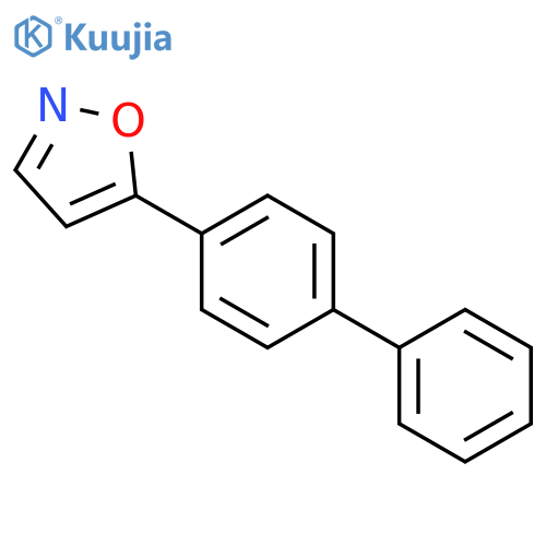 Isoxazole, 5-[1,1'-biphenyl]-4-yl- structure