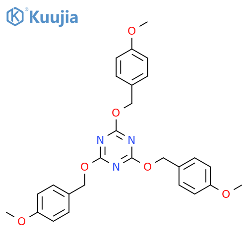 TriBOT-PM [2,4,6-tris(p-methoxybenzyloxy)-1,3,5-triazine] structure