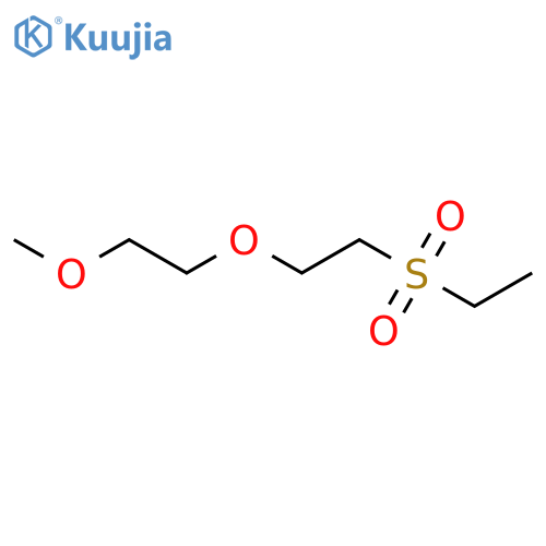 ETHANE, 1-(ETHYLSULFONYL)-2-(2-METHOXYETHOXY)- structure