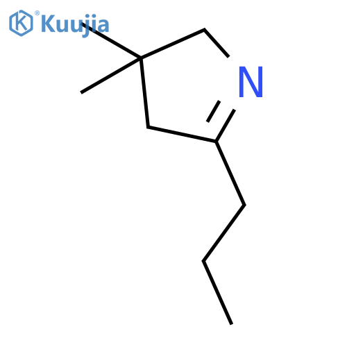 2H-PYRROLE, 3,4-DIHYDRO-3,3-DIMETHYL-5-PROPYL- structure