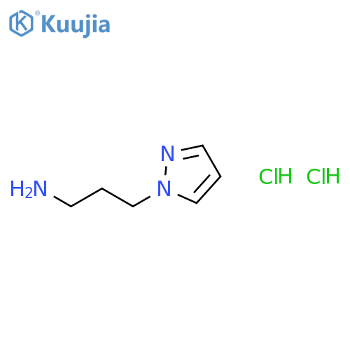 3-(1h-pyrazol-1-yl)-1-propanamine Dihydrochloride structure