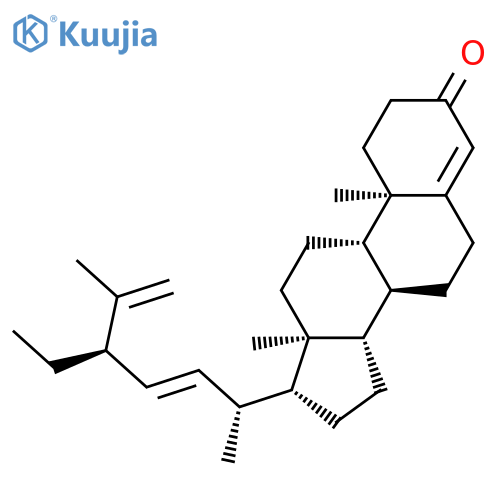 Stigmasta-4,22,25-trien-3-one structure